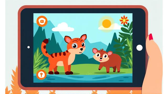 Screenshot of 'Kalikasan Explorer' app showing child-safe features and a Philippine nature theme.