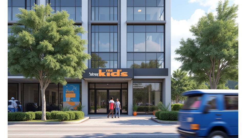 Larawan ng harapan ng Sulyap Kids Office sa Quezon City